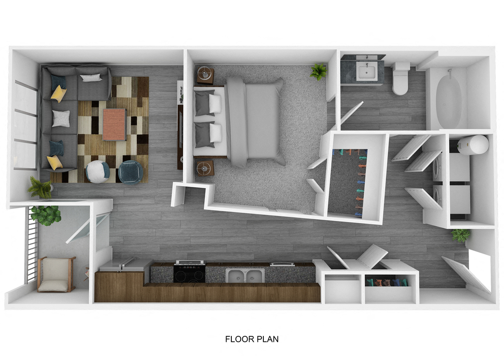 Studio floor plan